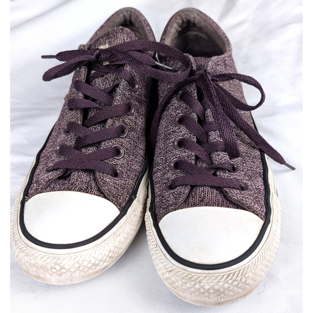 Converse Chuck Taylor All Star Purple Heather Low Top 8 Madison OX Purple